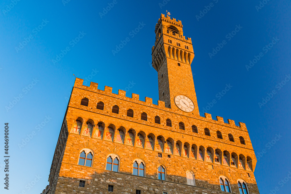 イタリア　フィレンツェのヴェッキオ宮殿

