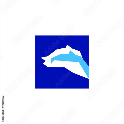 logo animal honay badger icon templet vector photo