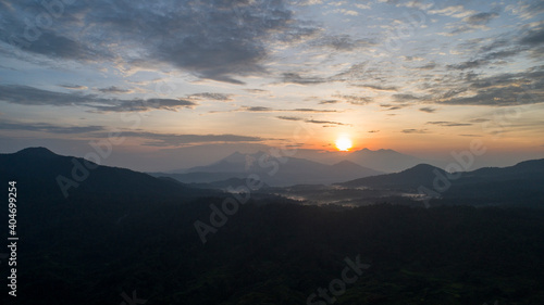 sunrise in the mountains © Atmojo