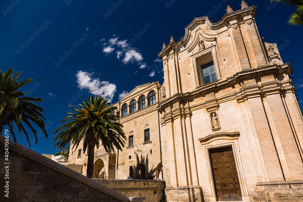 イタリア　マテーラのサンタゴスティーノ修道院
