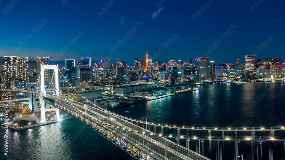 Fototapeta premium 東京風景
