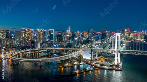 Obraz na płótnie 東京風景