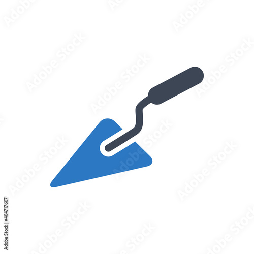 Trowel icon vector graphic illustration