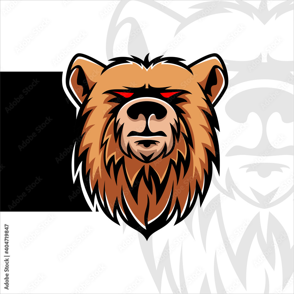 illustration of bear with detailed lines with sacred geometry vector on the background illustration of bear with detailed lines with sacred geometry vector on the background