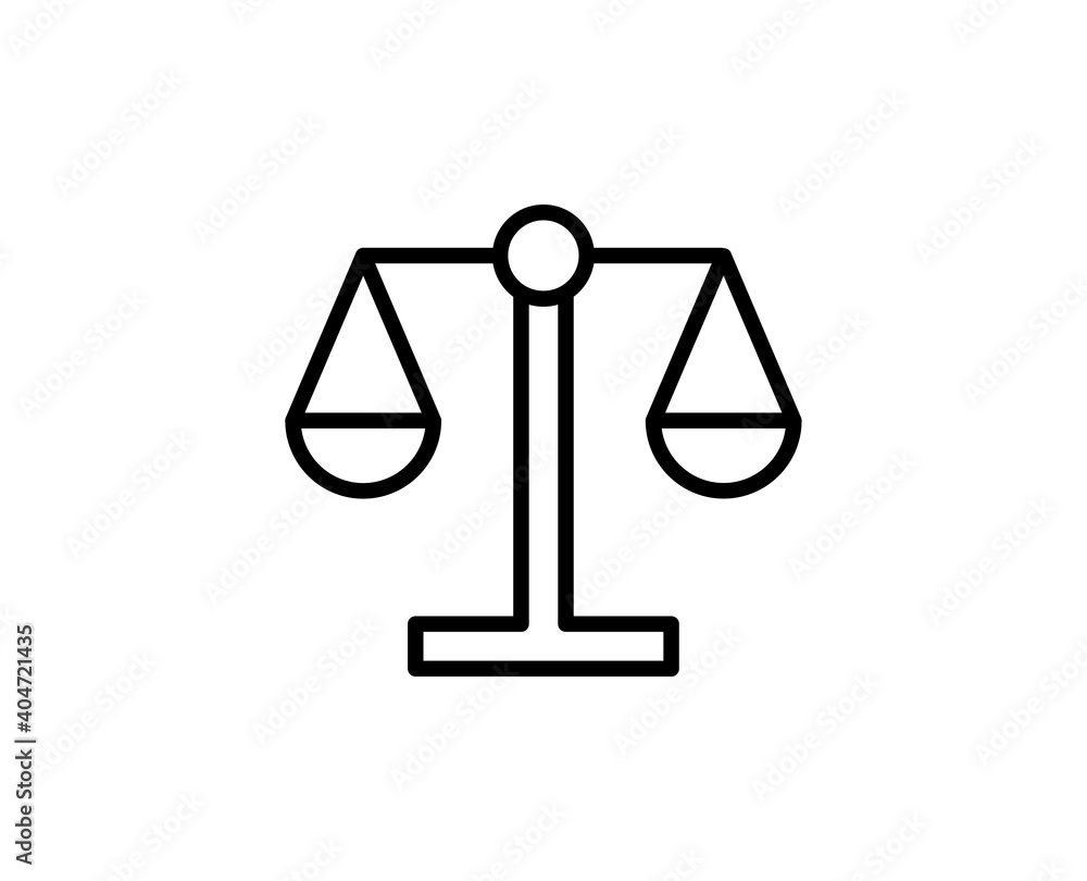 Libra line icon Libra line icon