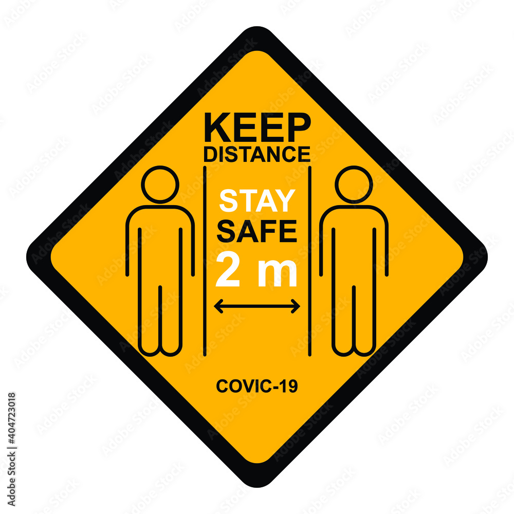 Social distancing. Keep the 2 meter distance. Coronovirus epidemic protective. Vector illustration Social distancing. Keep the 2 meter distance. Coronovirus epidemic protective. Vector illustration