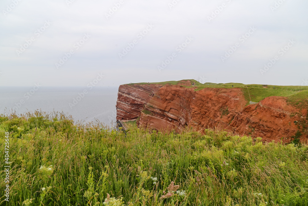 Scenery in Helgoland Germany in the North Sea Scenery in Helgoland Germany in the North Sea
