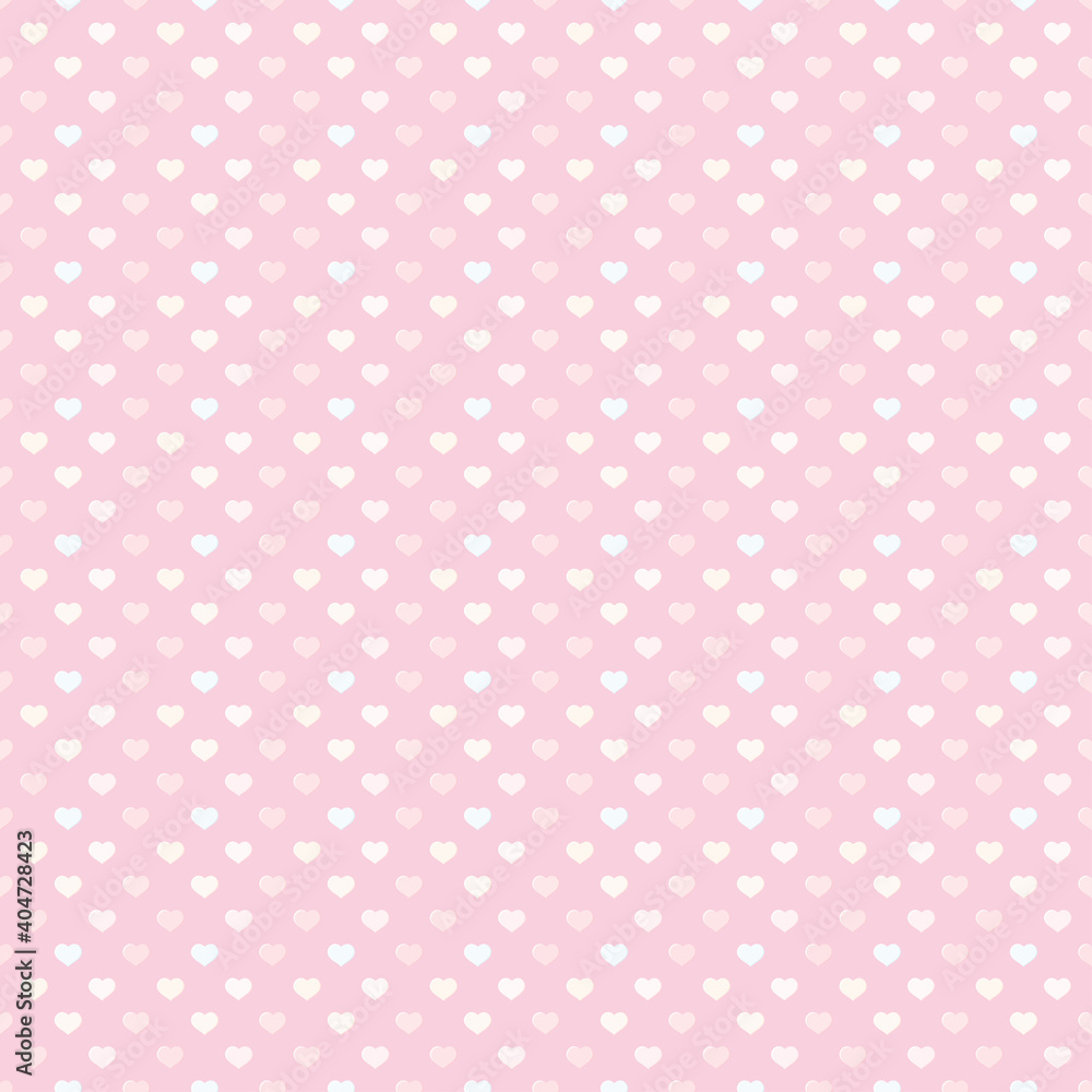 Colorful small hearts shape seamless pattern love background Colorful small hearts shape seamless pattern love background