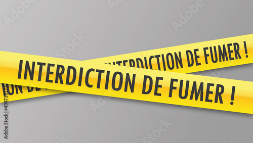Logo interdiction de fumer.