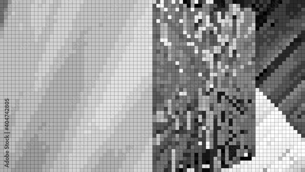 Schwarz Weiß - abstraktes Muster, geometrische Form  Schwarz Weiß - abstraktes Muster, geometrische Form 