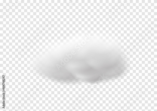 realistic cloud vectors isolated on transparency background ep101