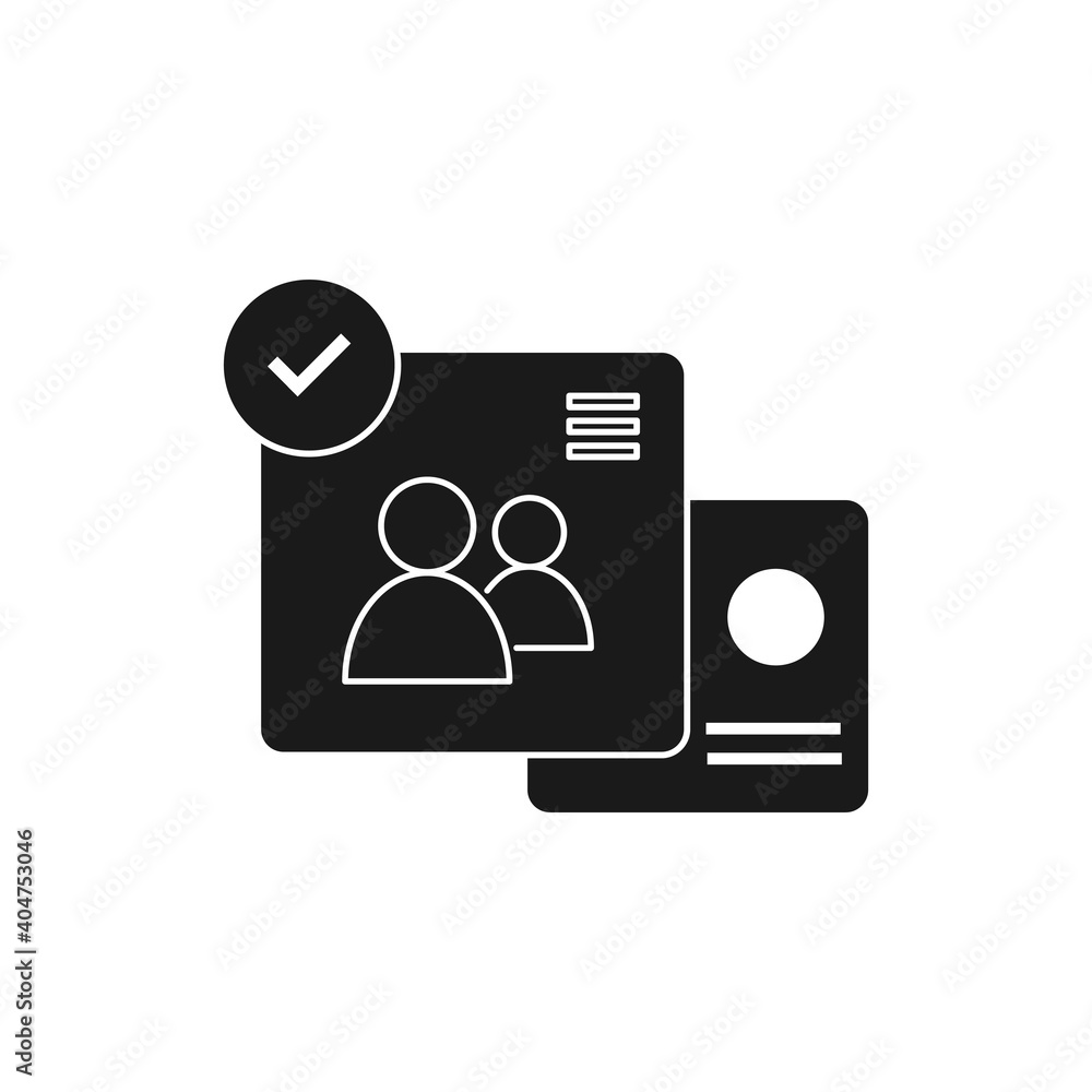 account solid style icon for user admin website or social media vector illustration account solid style icon for user admin website or social media vector illustration