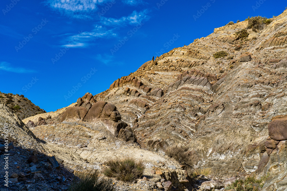 Dragon Tail, Colas de Dragon in Tabernas Desert in Almeria, Spain Dragon Tail, Colas de Dragon in Tabernas Desert in Almeria, Spain