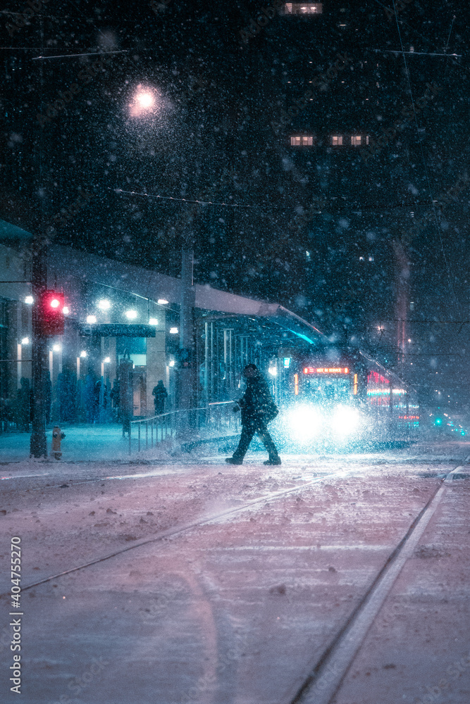 Calgary Alberta snowstorm