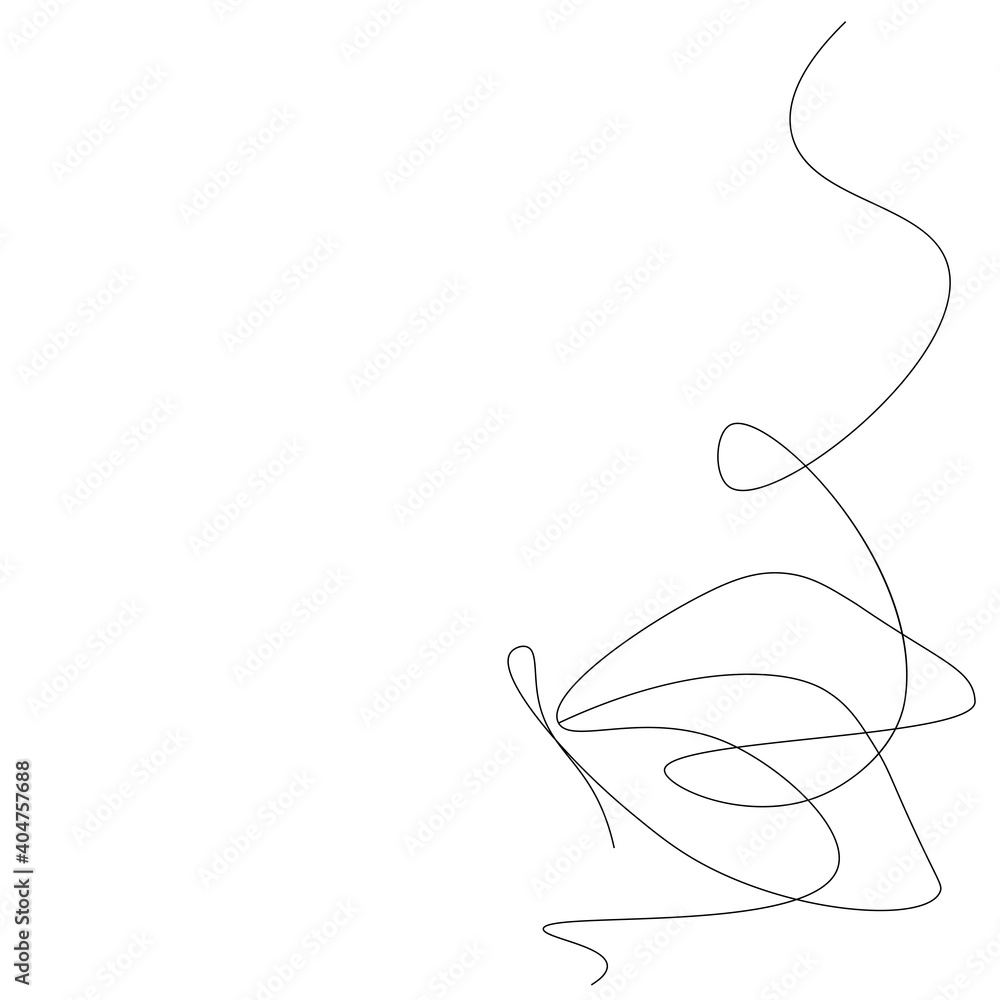 Butterfly fly. Spring background vector illustration Butterfly fly. Spring background vector illustration