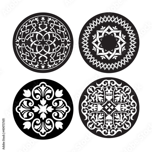 Round and square Laser cutting - Vector coaster design