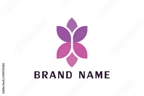 Awesome Butterfly wings logo design