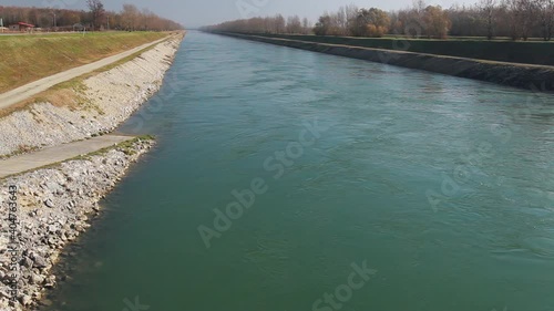 Hydropower dam Dubrava on the Drava River photo