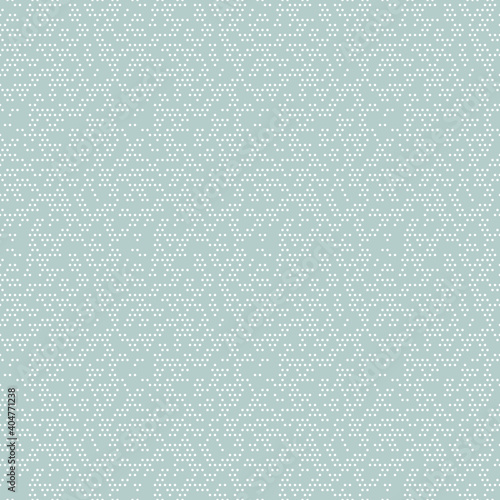 Seamless light blue and white background with random elements. Abstract ornament. Dotted abstract pattern