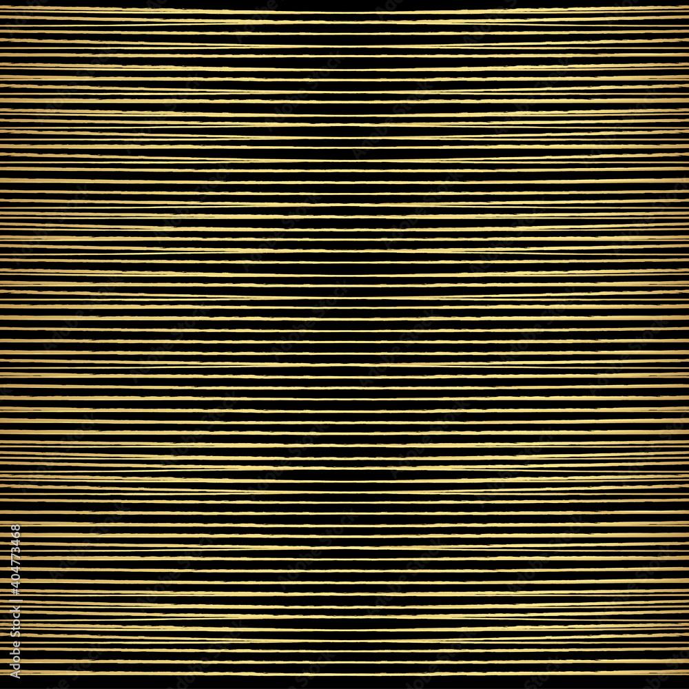 Fototapeta premium Hand drawn abstract pattern with hand drawn lines, strokes. Set of vector grunge brushes. wavy striped, Vector EPS 10 illustration