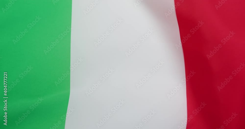 Flag of Italy fluttering in the wind. Close-up. Flag of Italy fluttering in the wind. Close-up.
