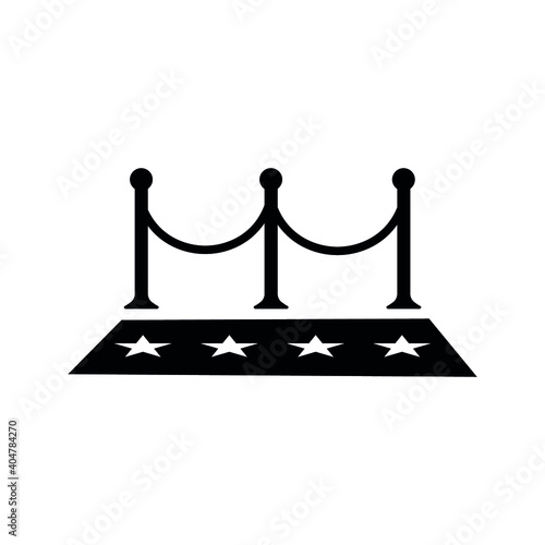 Red carpet icon vector eps event