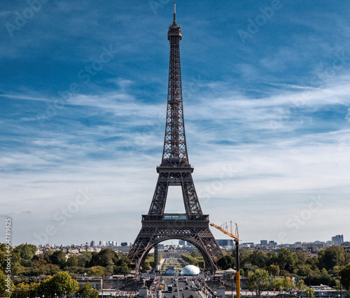 One of the greatest attractions of Paris  the Eiffel Tower  France