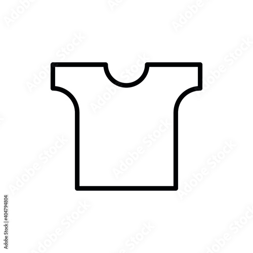 T-shirt vector icon 10 eps , Lorem ipsum Flat design