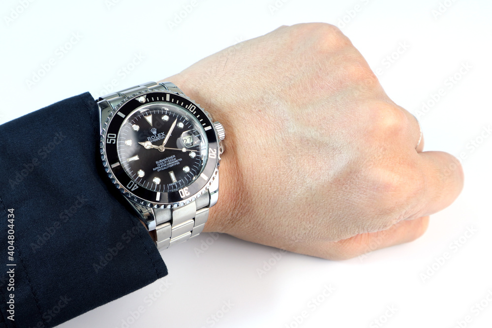 The Rolex vintage wrist watch black oyster perpetual Submariner