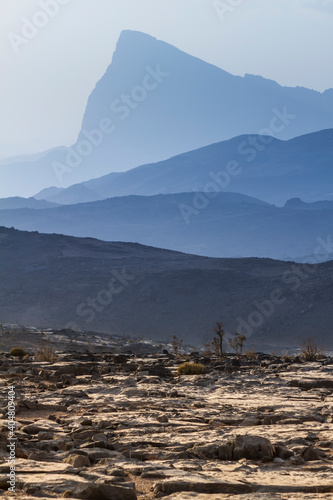 Landscape Jabal Shams, Oman photo