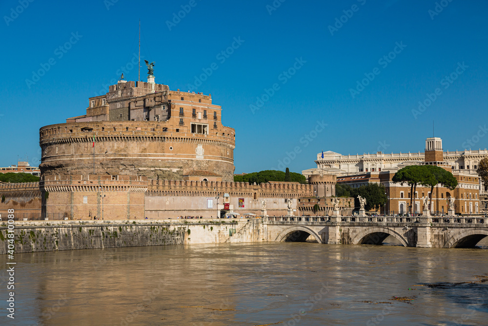 イタリア　ローマのサンタンジェロ城
