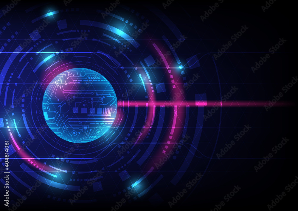 Abstract hi tech background. Concept futuristic innovation background.
