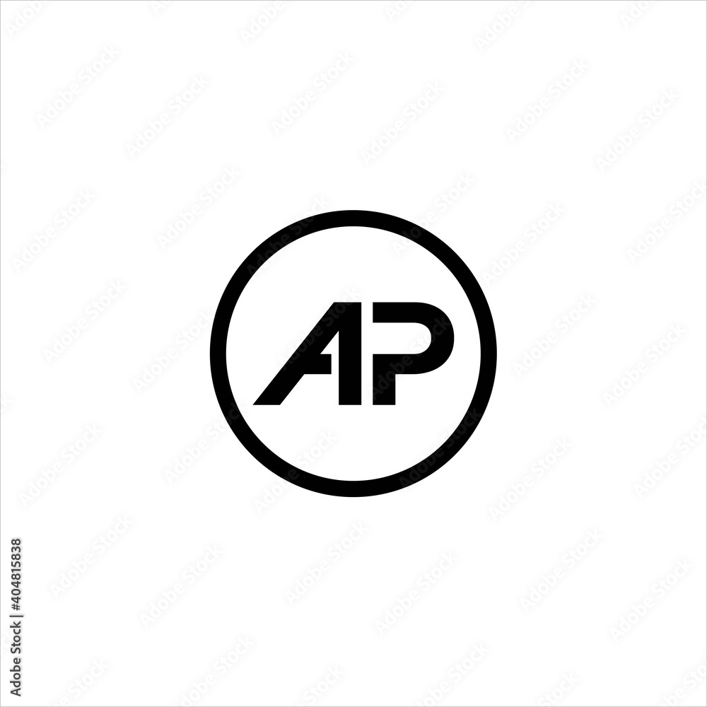 Unique AP Logo Design Featuring a Circle and Abstract AP Monogram for Finance, Tech, and Corporate Branding with Elegant Lines and Modern Minimalist Style Unique AP Logo Design Featuring a Circle and Abstract AP Monogram for Finance, Tech, and Corporate Branding with Elegant Lines and Modern Minimalist Style