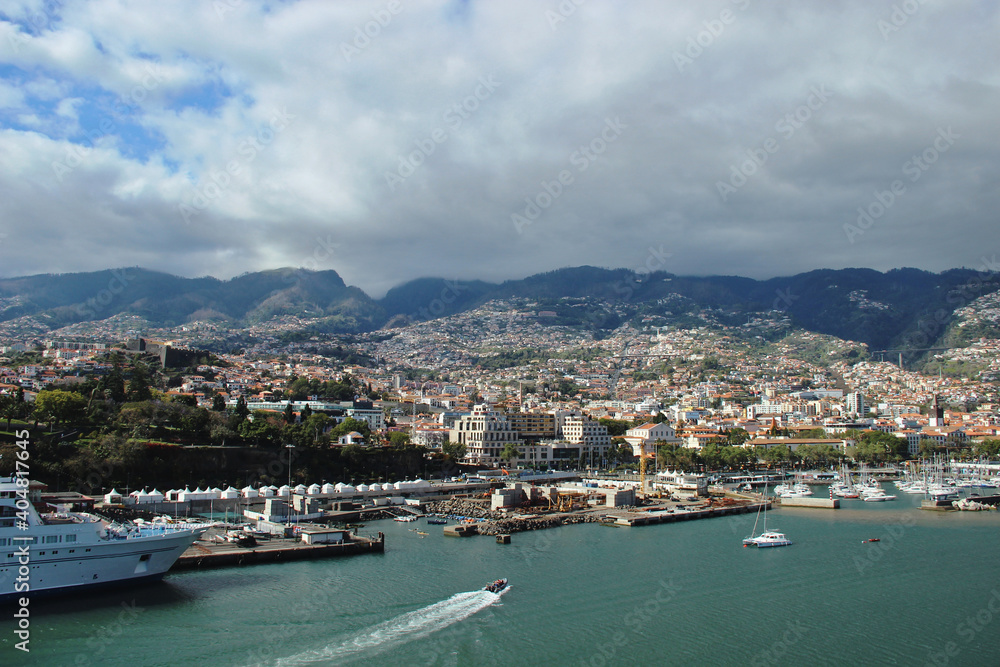Küstenabschnitt der Insel Madeira