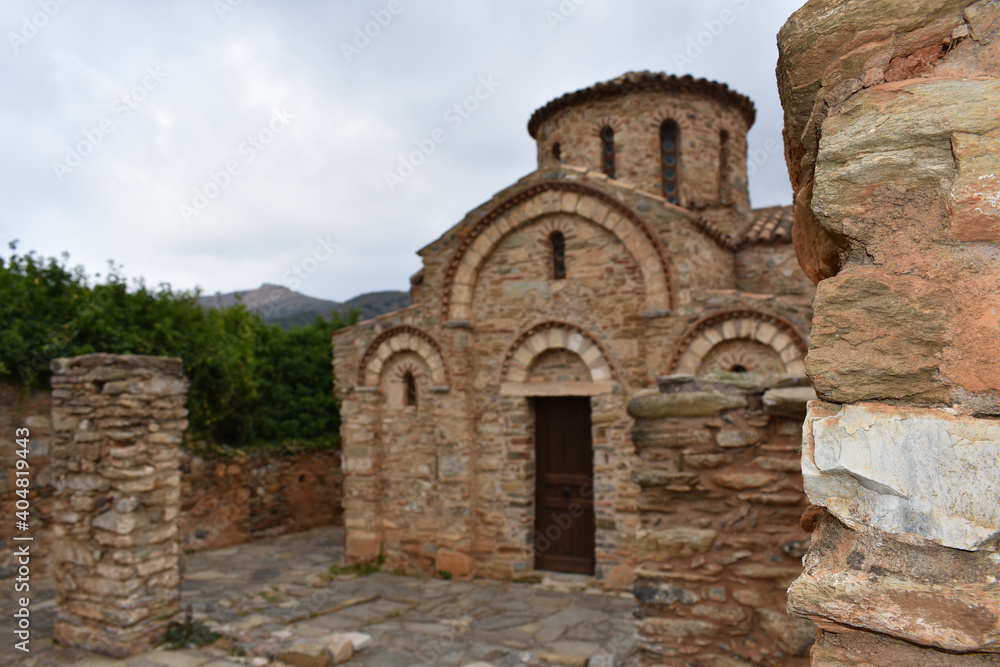 old greek brick church