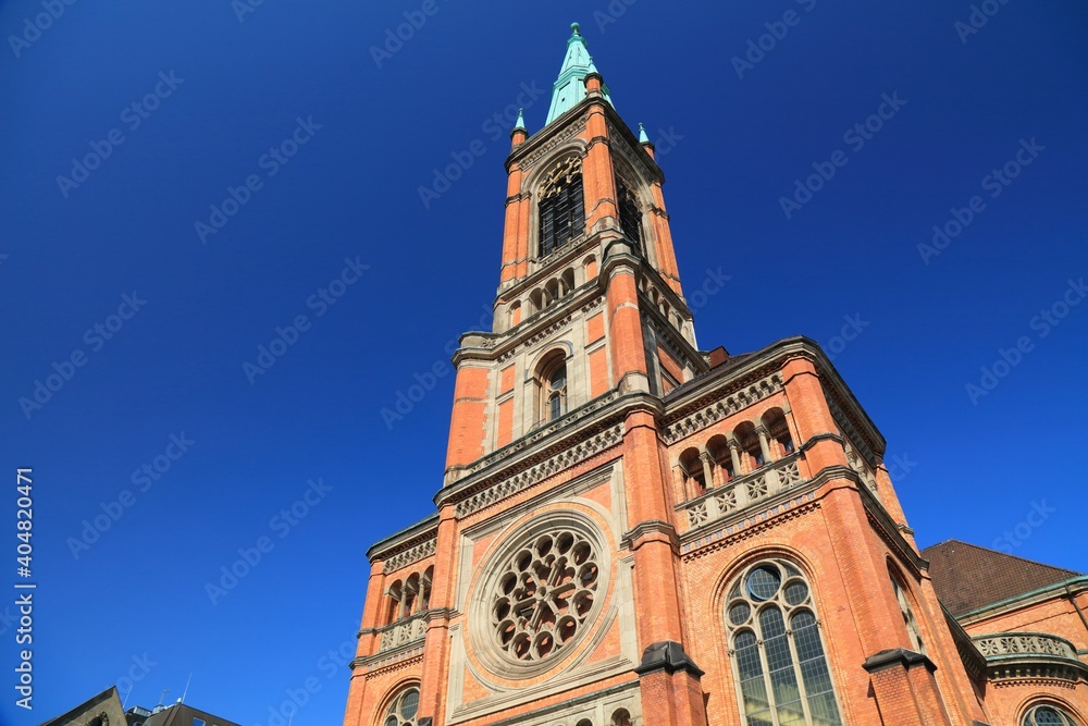 Fototapeta premium Dusseldorf - St. John's Church