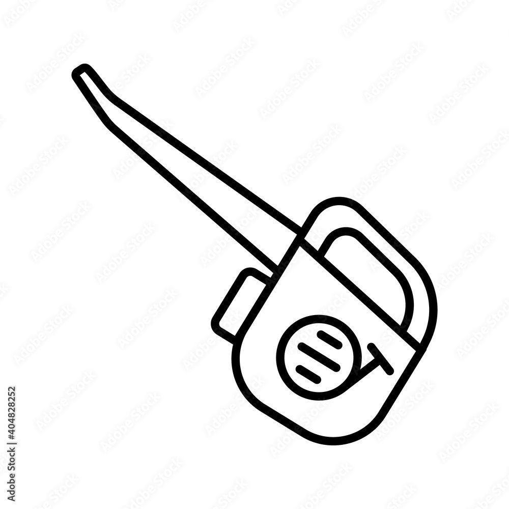 Simple vector icon on the theme of snow removal. The petrol blower icon is displayed. Tool for removing snow from the road and car Simple vector icon on the theme of snow removal. The petrol blower icon is displayed. Tool for removing snow from the road and car