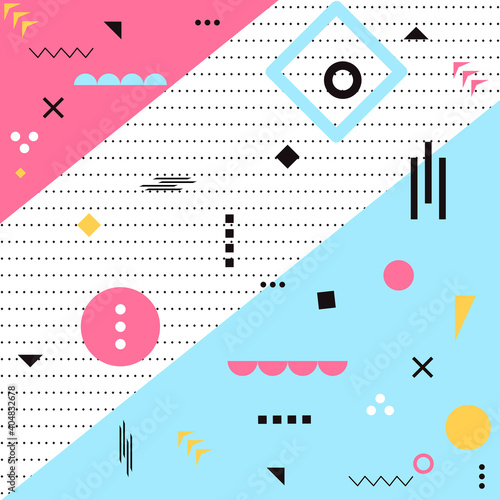 Funky background, modern design. Trendy funky background for wallpaper and banner. Useful for brochure, cover, card and backdrop. Funky background vector