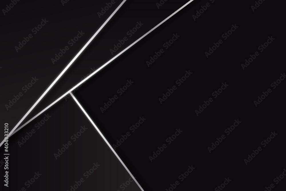 Black technological innovation background. Abstract polygonal background. Black technological innovation background. Abstract polygonal background.