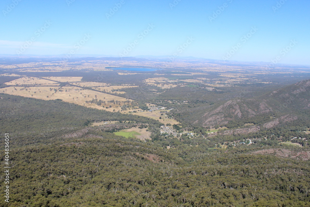 Flat Australian horizon