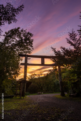 Nature landscape photograph around Japan