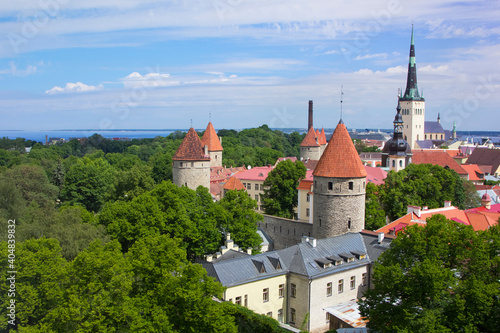 Old Town of Tallinn. Tallinn\'s main attractions are located in the old town © Ingus Evertovskis