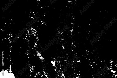 Grunge black and white texture background (Vector). Use for decoration, aging or old layer