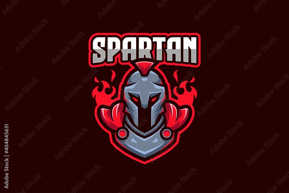 Spartan E-sport Logo Template Spartan E-sport Logo Template