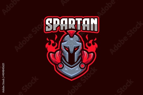 Spartan E-sport Logo Template