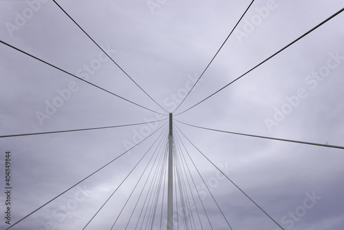 suspension bridge in italy