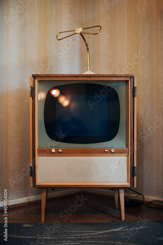 old tv set