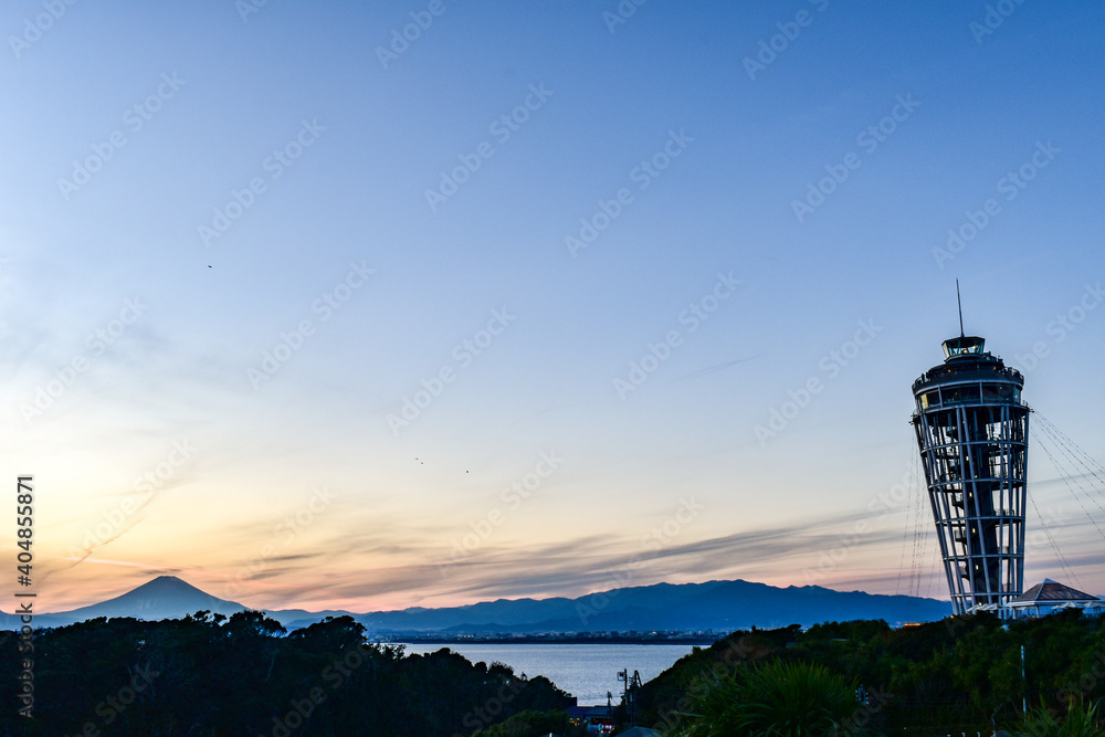 湘南江ノ島の風景