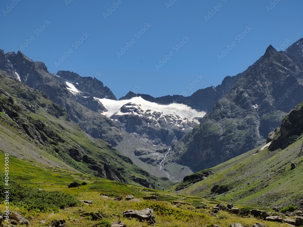 Glacier Massif des Ecrins