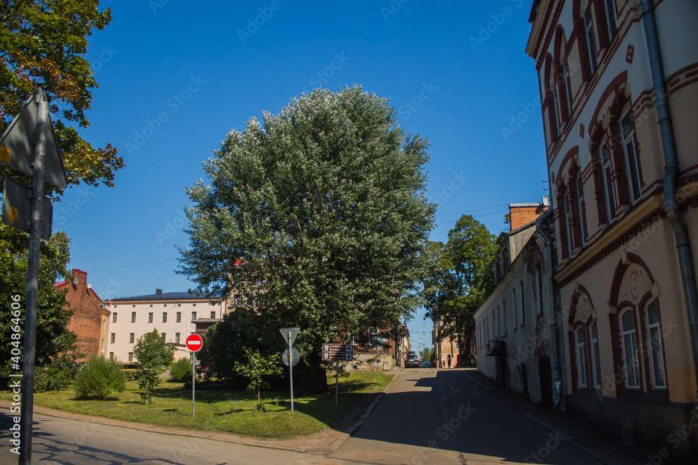 Streets and lanes of old Vyborg